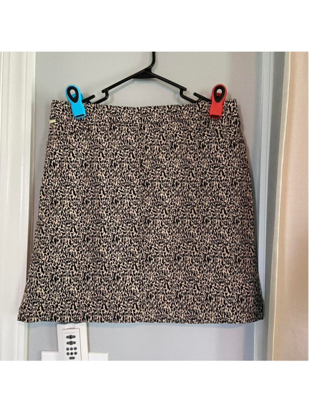 Renuar leopard print mini skirt in size 12 #animalprint #miniskirt